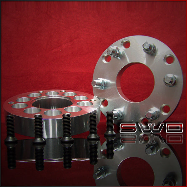 5 Lug to 8 Lug Wheel Adapter Conversion - 5x4.5/5x4.75 to 8x6.5 - 2