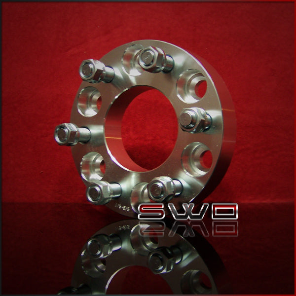 Set of 4 - 6 Lug Wheel Adapters - 6x132 to 6x5.5 - 1.25