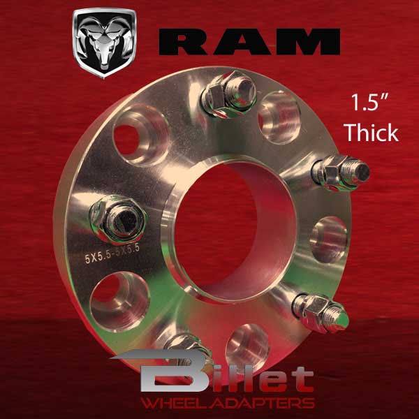 5 Lug Wheel Adapter - 5x5.5 to 5x5.5 - 1.5