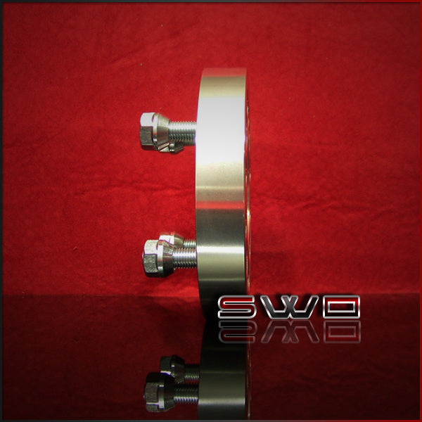 Set of 4 - 4 Lug Wheel Adapters - 4x100 and 4x4.5 to 4x4.5 - 1.25