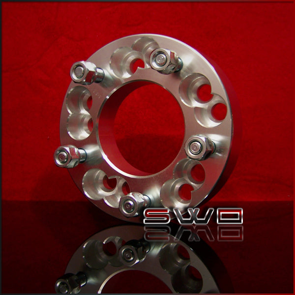 Set of 4 - 5 Lug Wheel Adapters - 5x4.75 and 5x4.5 to 5x108 - 1.25