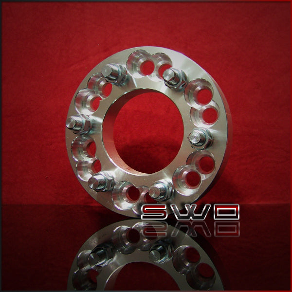 Set of 4 - 6 Lug Wheel Adapters - 6x5 and 6x135 to 6x5.5 - 1.25