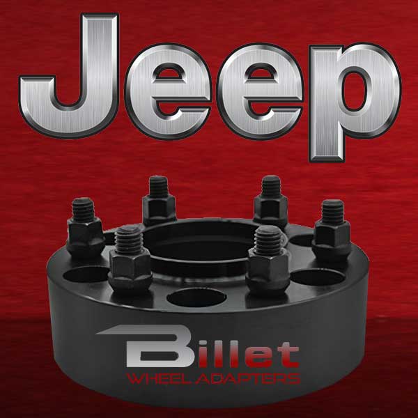 Set of 4 - Jeep - 5 Lug Wheel Adapter - 5x5 to 5x4.5 - 1.5